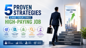 5 Proven Strategies to land your First High Paying Job